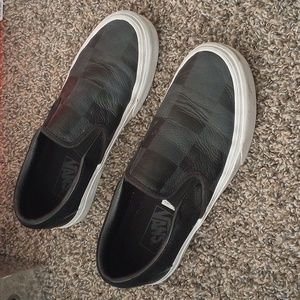 Checkered Vans